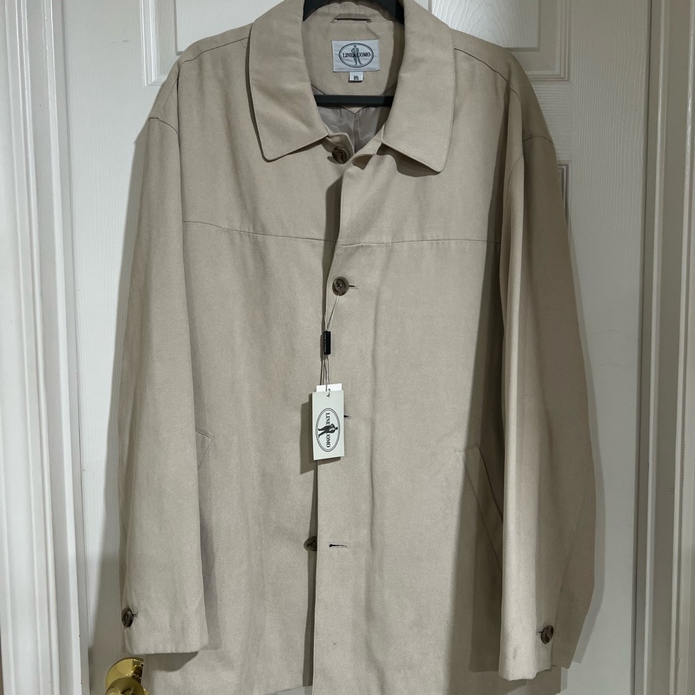 Elegant Tan Men's Coat